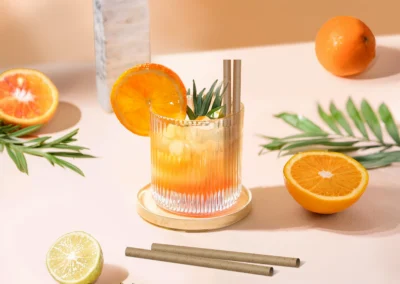 petite paille à cocktail, mini drink