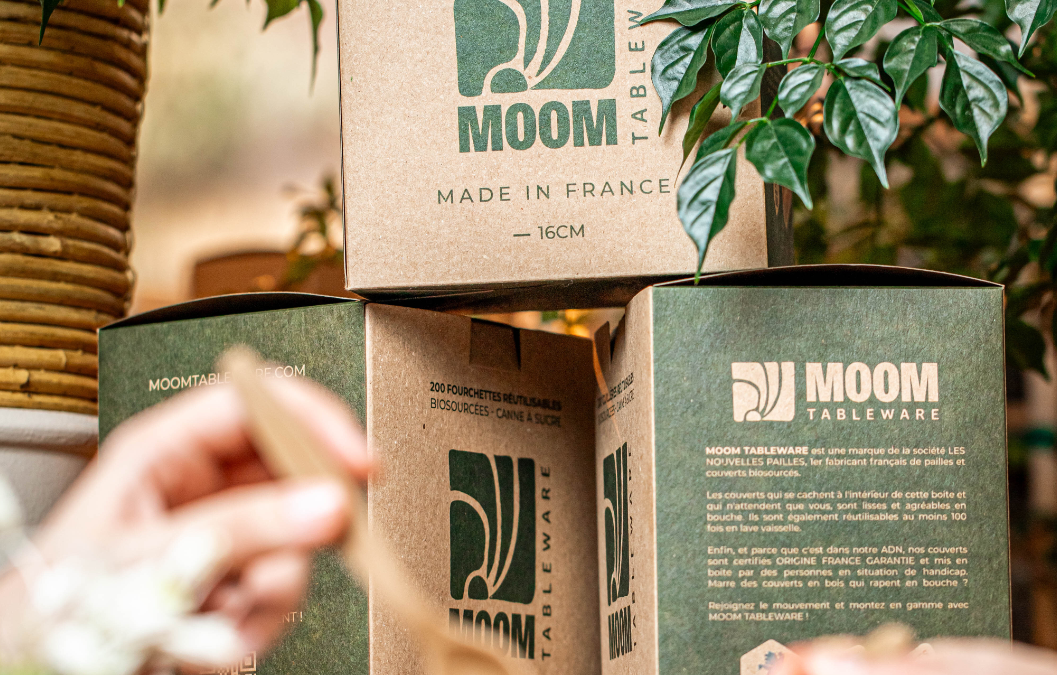 MOOM Tableware et Les Nouvelles Pailles : une solution française performante pour les professionnels de la boisson